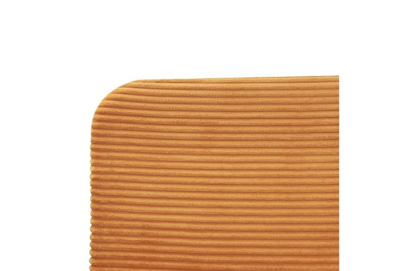 Seng med lamellramme Flayat - Oransje, svart, 140x200 cm - Møbler - Senger - Sengeramme & sengestamme