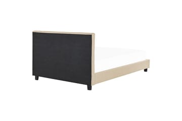 Seng med lamellramme La Rochelle - Beige, 180x200 cm - Møbler - Senger - Sengeramme & sengestamme