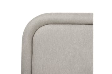 Seng med lamellramme Lavardens - Beige, svart, 160x200 cm - Møbler - Senger - Sengeramme & sengestamme