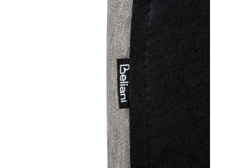 Seng med lamellramme Lavardens - Beige, svart, 160x200 cm - Møbler - Senger - Sengeramme & sengestamme