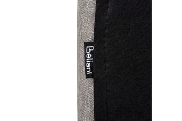 Seng med lamellramme Lavardens - Beige, svart, 160x200 cm - Møbler - Senger - Sengeramme & sengestamme