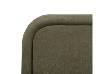 Seng med lamellramme Lavardens - Grønn, Svart, 160x200 cm - Møbler - Senger - Sengeramme & sengestamme