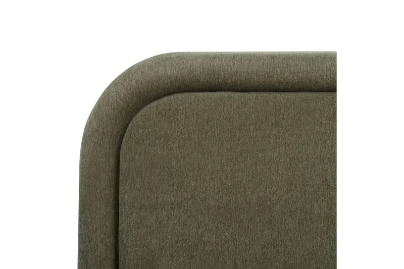 Seng med lamellramme Lavardens - Grønn, Svart, 160x200 cm - Møbler - Senger - Sengeramme & sengestamme