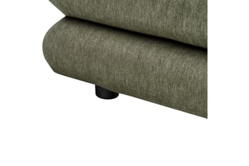 Seng med lamellramme Lavardens - Grønn, Svart, 160x200 cm - Møbler - Senger - Sengeramme & sengestamme