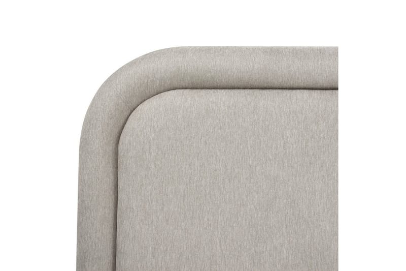 Seng med lamellramme Lavardens - Taupe, svart, 180x200 cm - Møbler - Senger - Sengeramme & sengestamme