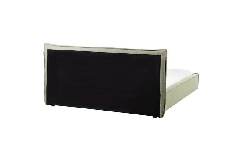 Seng med lamellramme Lestre - Grønn, svart, 160x200 cm - Møbler - Senger - Sengeramme & sengestamme