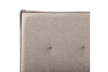 Seng med lamellramme Lestre - Taupe, svart, 160x200 cm - Møbler - Senger - Sengeramme & sengestamme