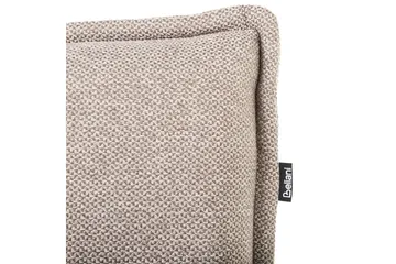 Seng med lamellramme Lestre - Taupe, svart, 160x200 cm - Møbler - Senger - Sengeramme & sengestamme