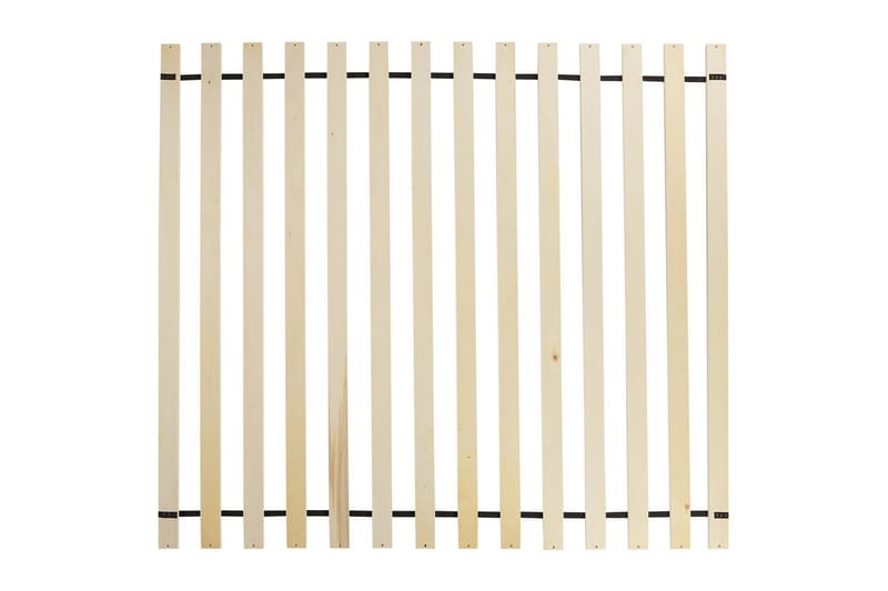 Seng med lamellramme Lestre - Taupe, svart, 160x200 cm - Møbler - Senger - Sengeramme & sengestamme