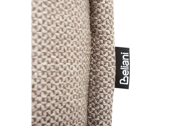 Seng med lamellramme Lestre - Taupe, svart, 160x200 cm - Møbler - Senger - Sengeramme & sengestamme