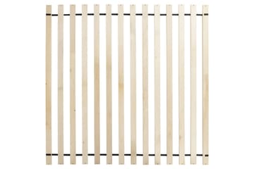 Seng med lamellramme Lestre - Taupe, svart, 180x200 cm - Møbler - Senger - Sengeramme & sengestamme
