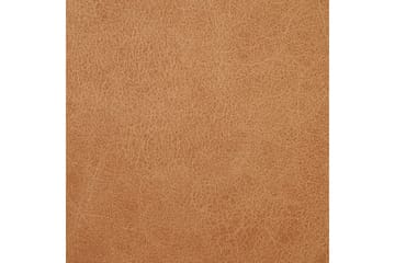 Seng med lamellramme Limanton - Brun, lyst tre, svart/kunstlær, Brun, lys tre, svart/Kunstskinn, 140x200 cm - Møbler - Senger - Sengeramme & sengestamme