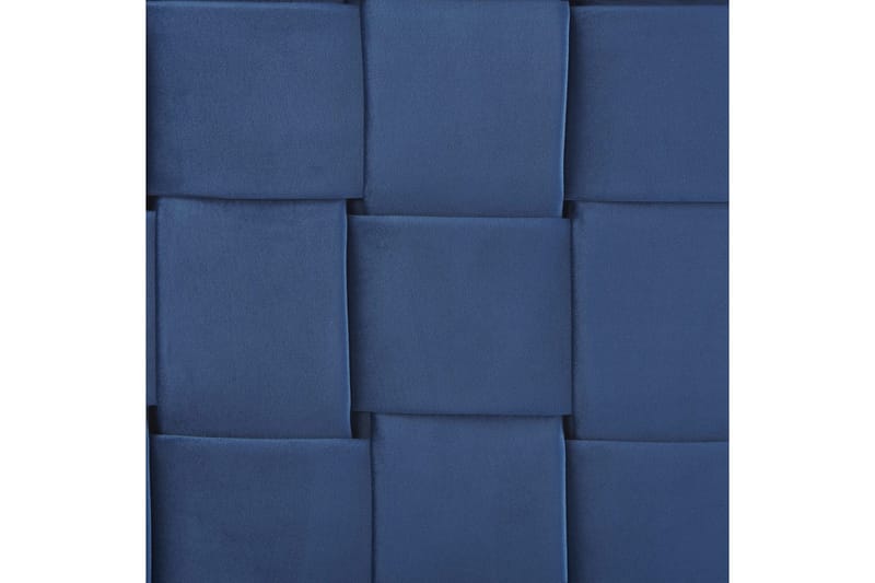 Seng med lamellramme Limoux - Blå, 140x200 cm - Møbler - Senger - Sengeramme & sengestamme