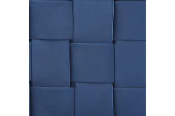 Seng med lamellramme Limoux - Blå, 140x200 cm - Møbler - Senger - Sengeramme & sengestamme