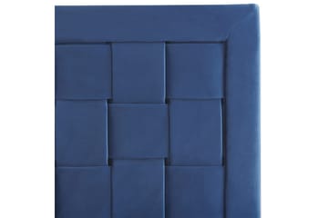 Seng med lamellramme Limoux - Blå, 160x200 cm - Møbler - Senger - Sengeramme & sengestamme