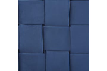 Seng med lamellramme Limoux - Blå, 160x200 cm - Møbler - Senger - Sengeramme & sengestamme