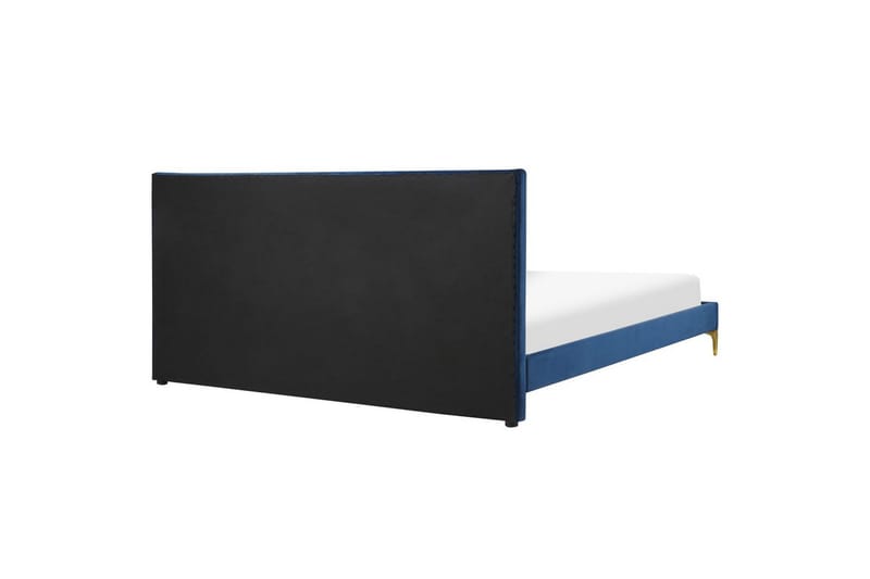 Seng med lamellramme Limoux - Blå, 180x200 cm - Møbler - Senger - Sengeramme & sengestamme