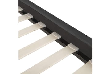 Seng med lamellramme Limoux - Svart, 140x200 cm - Møbler - Senger - Sengeramme & sengestamme