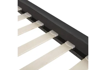 Seng med lamellramme Limoux - Svart, 160x200 cm - Møbler - Senger - Sengeramme & sengestamme