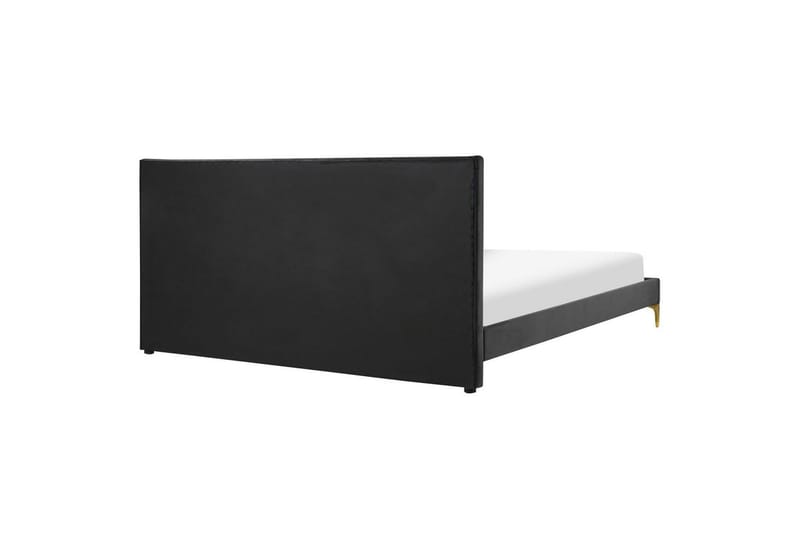 Seng med lamellramme Limoux - Svart, 180x200 cm - Møbler - Senger - Sengeramme & sengestamme