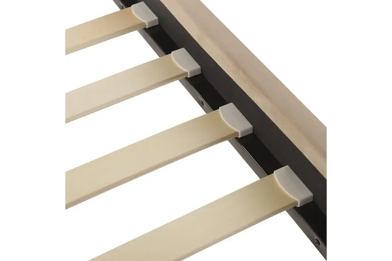 Seng med lamellramme Limoux - Taupe, 140x200 cm - Møbler - Senger - Sengeramme & sengestamme