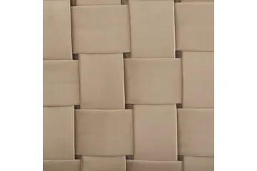 Seng med lamellramme Limoux - Taupe, 140x200 cm - Møbler - Senger - Sengeramme & sengestamme