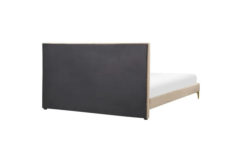 Seng med lamellramme Limoux - Taupe, 160x200 cm - Møbler - Senger - Sengeramme & sengestamme