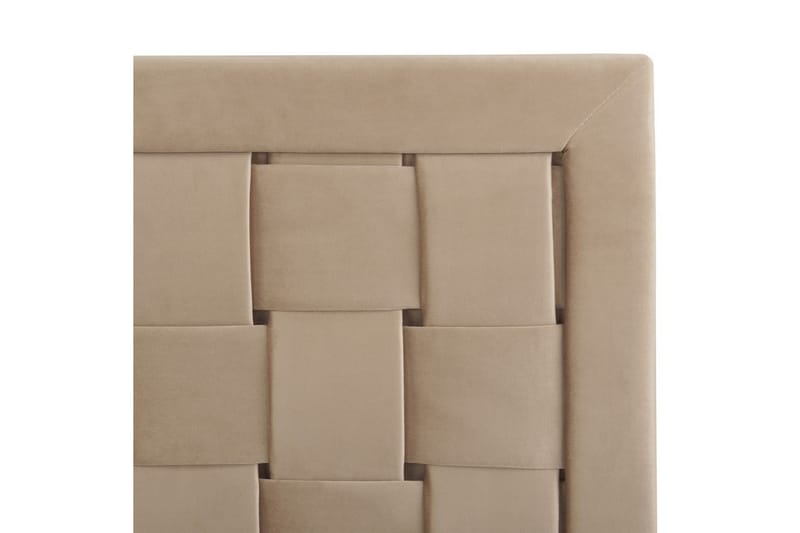 Seng med lamellramme Limoux - Taupe, 160x200 cm - Møbler - Senger - Sengeramme & sengestamme