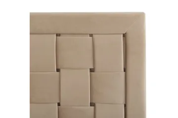 Seng med lamellramme Limoux - Taupe, 160x200 cm - Møbler - Senger - Sengeramme & sengestamme