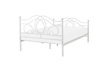 Seng med lamellramme Lyra - Hvit - Møbler - Senger - Sengeramme & sengestamme