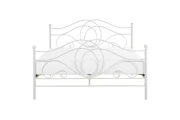 Seng med lamellramme Lyra - Hvit - Møbler - Senger - Sengeramme & sengestamme