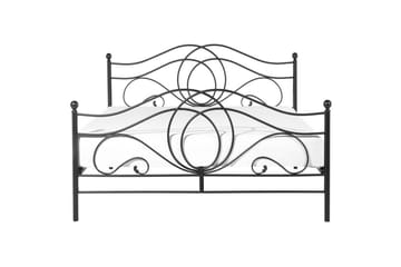 Seng med lamellramme Lyra - Svart - Møbler - Senger - Sengeramme & sengestamme