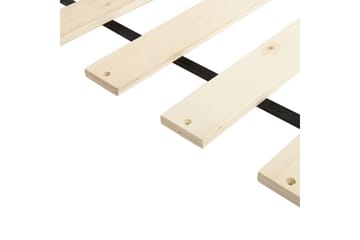 Seng med lamellramme Margut - Beige/Bouclé, 180x200 cm - Møbler - Senger - Sengeramme & sengestamme