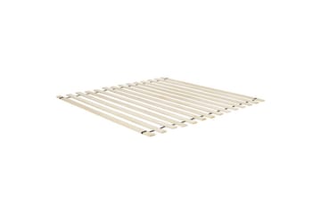 Seng med lamellramme Margut - Beige/Polyester, 180x200 cm - Møbler - Senger - Sengeramme & sengestamme