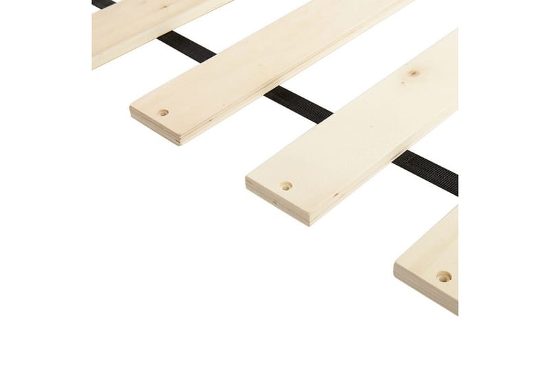 Seng med lamellramme Margut - Beige/Polyester, 180x200 cm - Møbler - Senger - Sengeramme & sengestamme