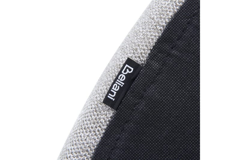 Seng med lamellramme Margut - Grå/Polyester, Grå/polyester, 180x200 cm - Møbler - Senger - Sengeramme & sengestamme