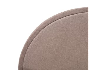 Seng med lamellramme Margut - Taupe/Bouclé, 160x200 cm - Møbler - Senger - Sengeramme & sengestamme