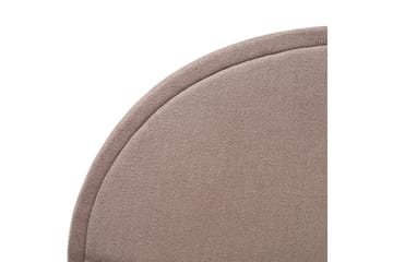 Seng med lamellramme Margut - Taupe/Bouclé, 180x200 cm - Møbler - Senger - Sengeramme & sengestamme
