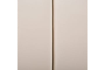 Seng med lamellramme Marville - Beige, gull, Beige, Gull, 160x200 cm - Møbler - Senger - Sengeramme & sengestamme