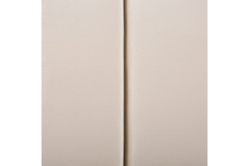Seng med lamellramme Marville - Beige, gull, Beige, Gull, 180x200 cm - Møbler - Senger - Sengeramme & sengestamme