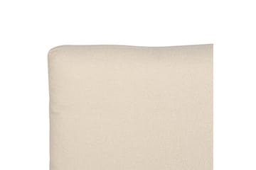 Seng med lamellramme Melle - Beige/Bouclé, 180x200 cm - Møbler - Senger - Sengeramme & sengestamme