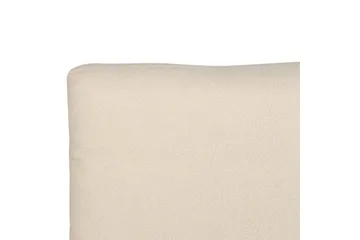 Seng med lamellramme Melle - Beige/Bouclé, 180x200 cm - Møbler - Senger - Sengeramme & sengestamme