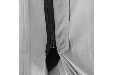 Seng med lamellramme Melle - Grå, svart/Fløyel, 180x200 cm - Møbler - Senger - Sengeramme & sengestamme