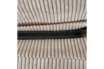 Seng med lamellramme Melle - Taupe/Manchesterstoff, Taupe/cordfløyel, 140x200 cm - Møbler - Senger - Sengeramme & sengestamme