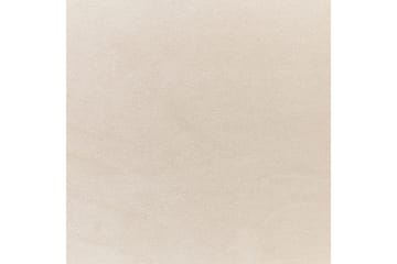 Seng med lamellramme Metz - Beige, Sølv/Fløyel, 90x200 cm - Møbler - Senger - Sengeramme & sengestamme