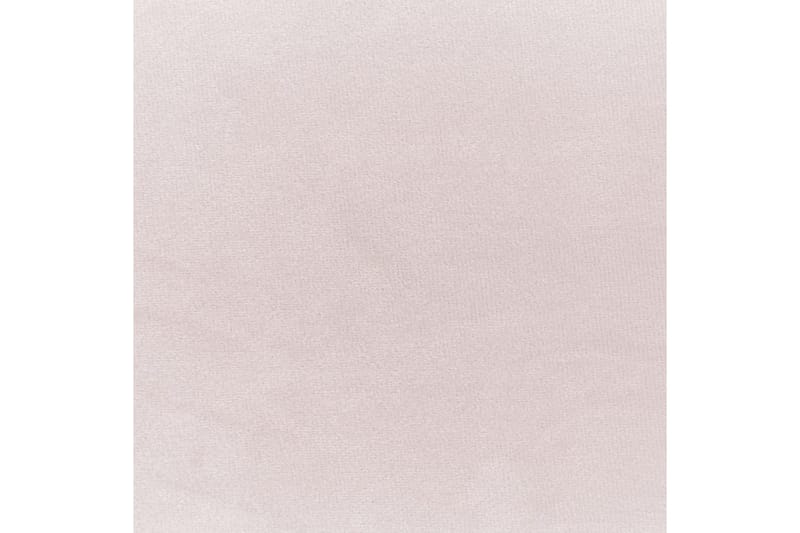 Seng med lamellramme Metz - Rosa, Sølv/Velur, Rosa, Sølv/Fløyel, 90x200 cm - Møbler - Senger - Sengeramme & sengestamme