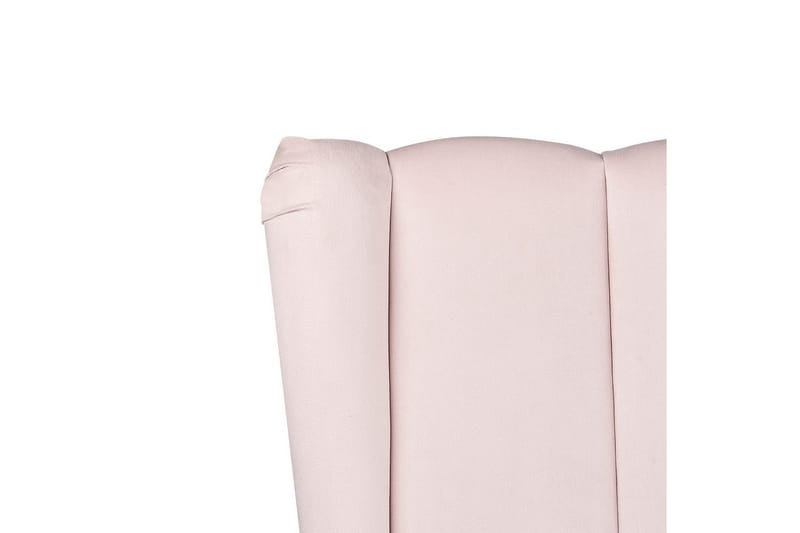 Seng med lamellramme Miribel - Rosa, gull, 180x200 cm - Møbler - Senger - Sengeramme & sengestamme