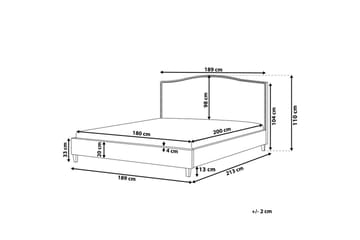 Seng med lamellramme Montpellier - Møbler - Senger - Sengeramme & sengestamme