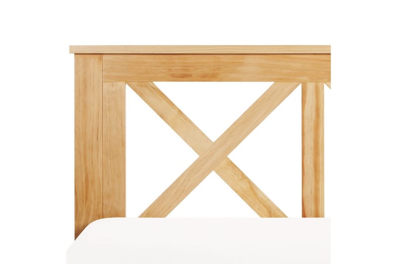 Seng med lamellramme Tannay - Lyst tre, 180x200 cm - Møbler - Senger - Sengeramme & sengestamme