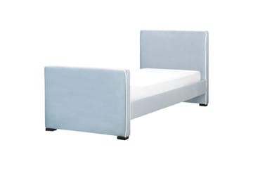 Seng med lamellramme Teenie - Blå, Svart - Møbler - Senger - Sengeramme & sengestamme